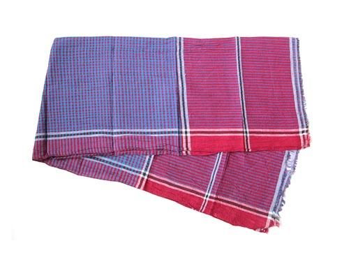 niki-toto KHADI CHECK STOLE 157