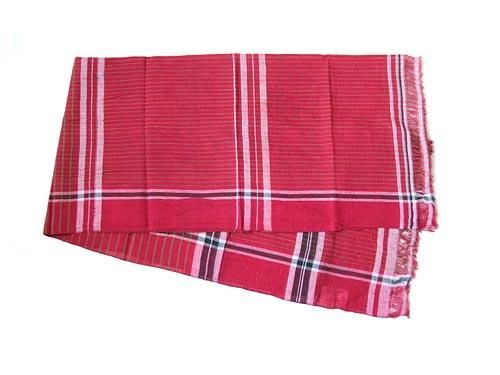 niki-toto KHADI CHECK STOLE 169