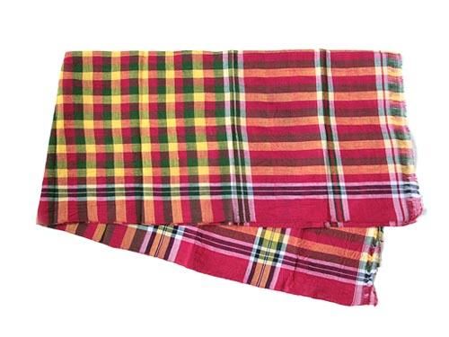 niki-toto KHADI CHECK STOLE 173