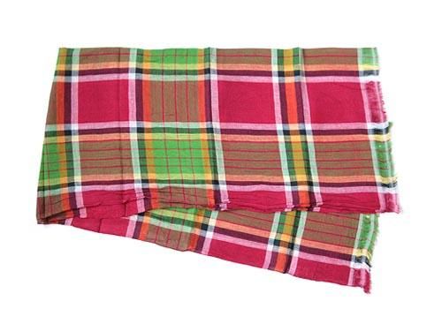 niki-toto KHADI CHECK STOLE 175