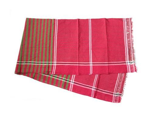 niki-toto KHADI CHECK STOLE 188