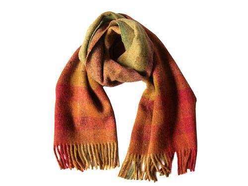 Studio Donegal TWEED MUFFLER RED MULTI