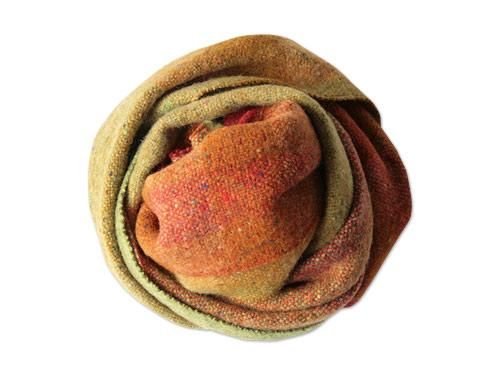 Studio Donegal TWEED MUFFLER RED MULTI