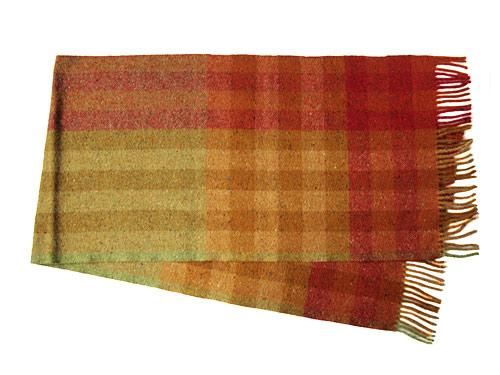 Studio Donegal TWEED MUFFLER RED MULTI