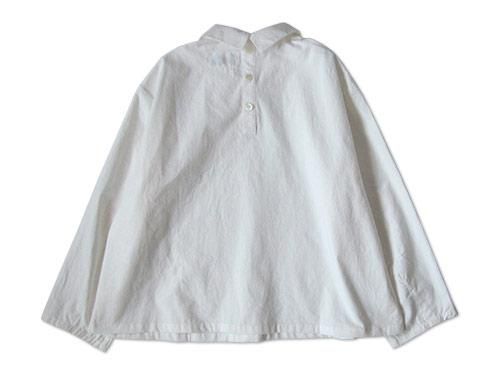Charpentier de Vaisseau BUTTON BLOUSE WHITE