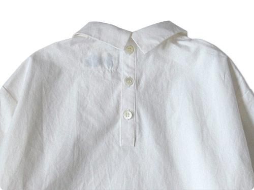 Charpentier de Vaisseau BUTTON BLOUSE WHITE