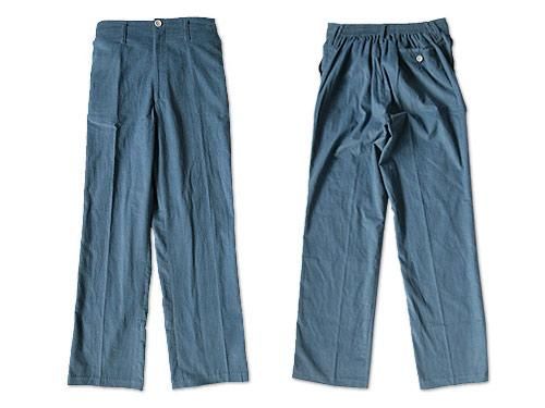 Charpentier de Vaisseau CORDUROY SCHOOL PANTS BLUE