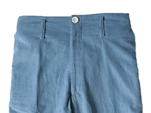Charpentier de Vaisseau CORDUROY SCHOOL PANTS BLUE