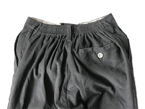 Charpentier de Vaisseau CORDUROY SCHOOL PANTS GRAY