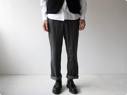 Charpentier de Vaisseau CORDUROY SCHOOL PANTS GRAY