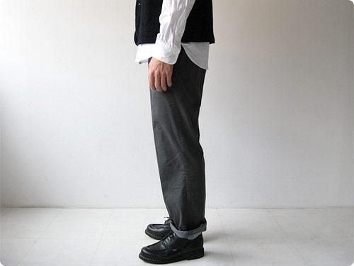 Charpentier de Vaisseau CORDUROY SCHOOL PANTS GRAY