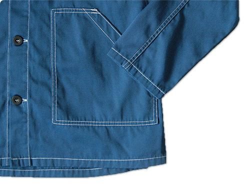 Charpentier de Vaisseau HOODED BLOUSON NAVY