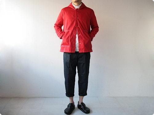 Charpentier de Vaisseau HOODED BLOUSON NAVY