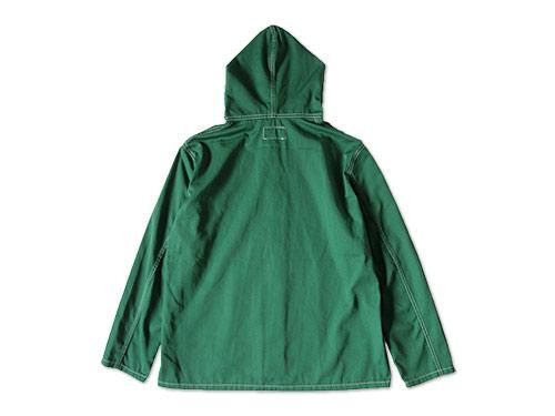 Charpentier de Vaisseau HOODED BLOUSON GREEN