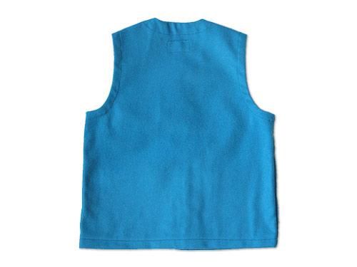 Charpentier de Vaisseau MELTON VEST BLUE