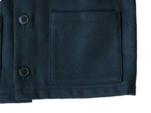 Charpentier de Vaisseau MELTON VEST NAVY