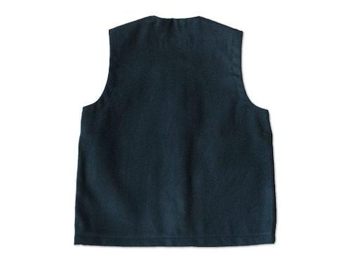 Charpentier de Vaisseau MELTON VEST NAVY