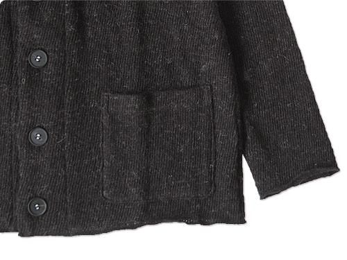 Honor gathering nordic sheep low gayge V cardigan DARK BROWN