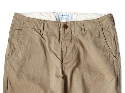 ordinary fits BASIC TIGHT CHINO BEIGE