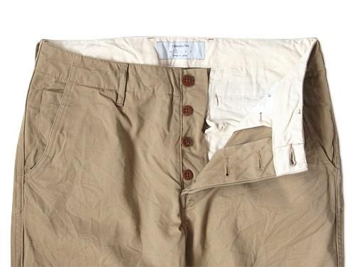 ordinary fits BASIC TIGHT CHINO BEIGE