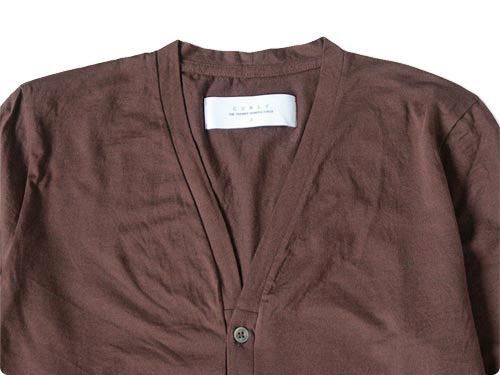 CURLY LS RM CARDE BROWN