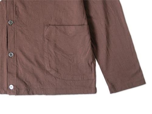 CURLY LS RM CARDE BROWN