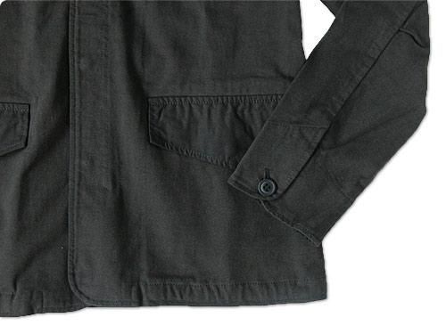 CURLY JZ RIP FEILD JACKET INK BLACK