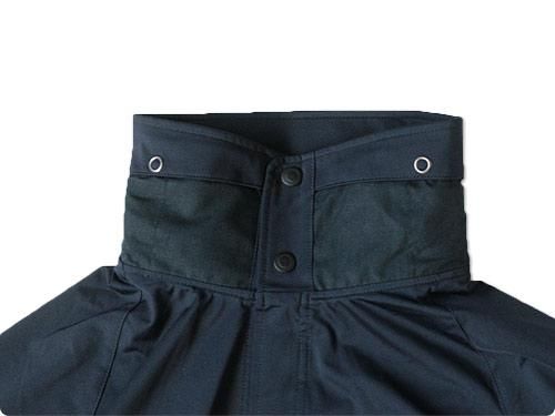 CURLY HD MODS COAT NAVY