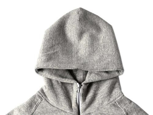 CURLY RAFFY ΢ ZIP PARKA GRAY