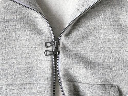 CURLY RAFFY ΢ ZIP PARKA GRAY