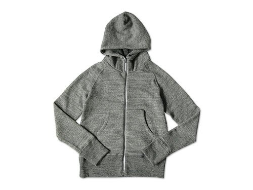 CURLY RAFFY ΢ ZIP PARKA CHARCOAL