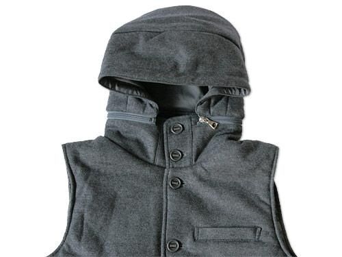 CURLY COMPRESSION VEST GRAY