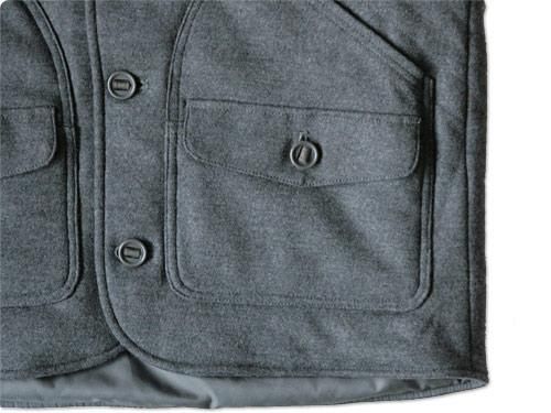 CURLY COMPRESSION VEST GRAY