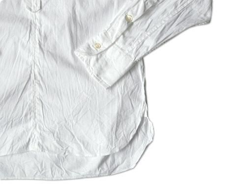 TATAMIZE P/O SHIRTS Plain WHITE