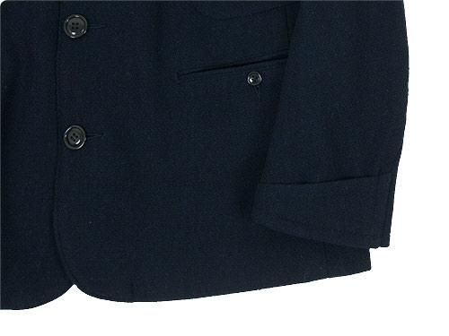 TATAMIZE SHAWL COLLAR JACKET NAVY TA210001