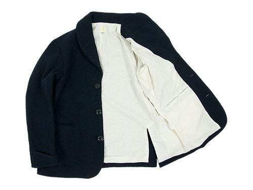 TATAMIZE SHAWL COLLAR JACKET NAVY TA210001