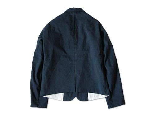 TATAMIZE DROPPED SHOULDER JACKET NAVY