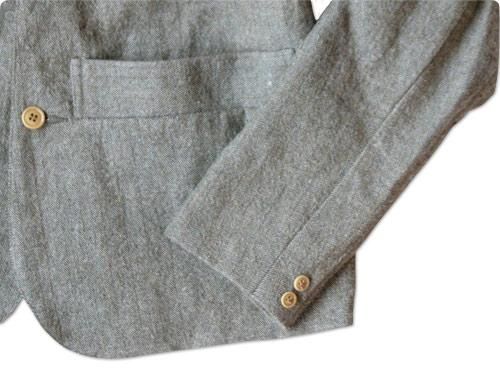 TATAMIZE DROPPED SHOULDER JACKET OLIVE