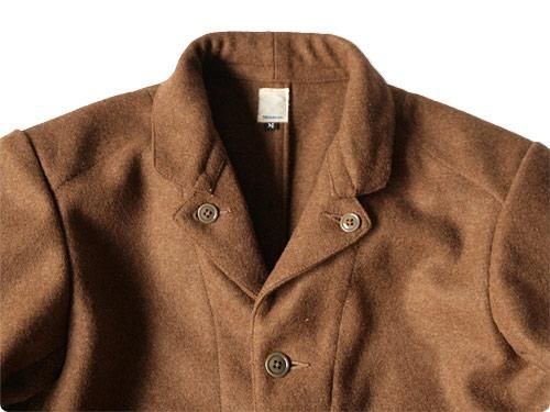 TATAMIZE MELTON WORK JACKET BROWN