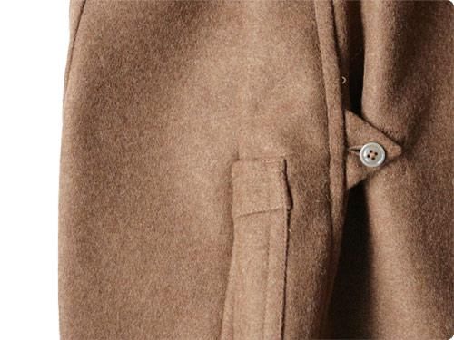 TATAMIZE MELTON WORK JACKET BROWN