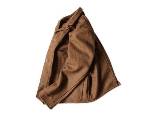 TATAMIZE MELTON WORK JACKET BROWN