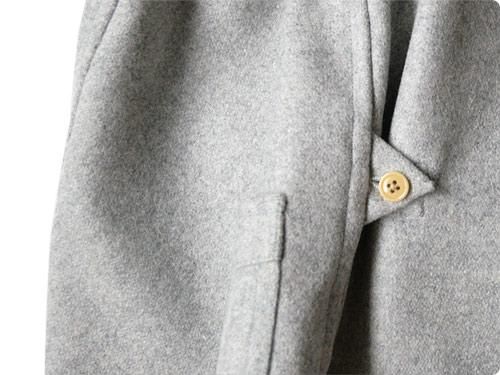 TATAMIZE MELTON WORK JACKET GRAY