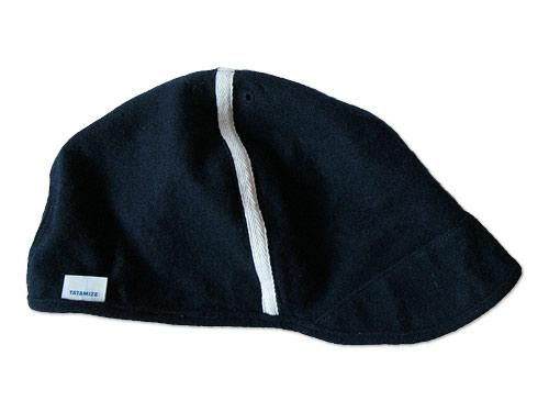 TATAMIZE WOOL WORK CAP NAVY