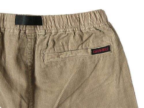 GRAMICCI CORDUROY SHORTS KHAKI