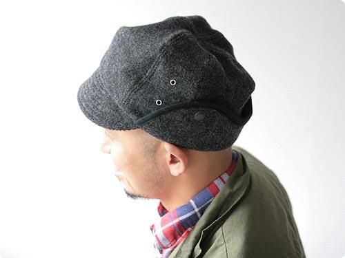 TATAMIZE WOOL CAP BLACK