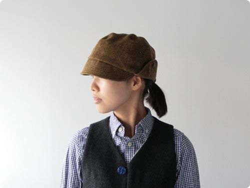 TATAMIZE WOOL CAP BLACK