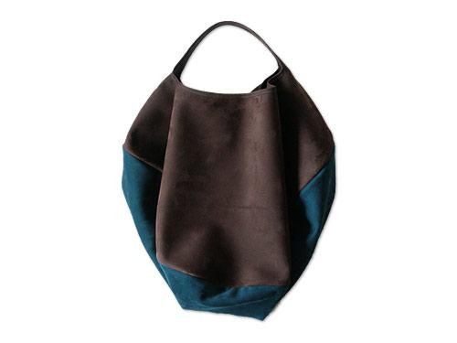 ߥ CIRCLE BAG 6CHOCO x DARK BLUE
