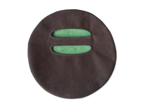 ߥ circle bag mini 24CHOCO x LIGHT GREEN
