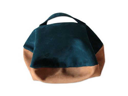 ߥ circle bag mini 25DARK BLUE x BROWN