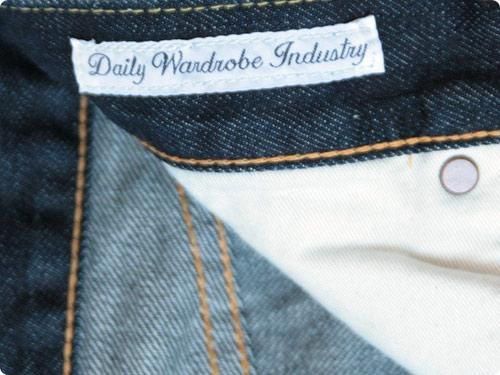 DAILY WARDROBE INDUSTRY DAILY STANDARD DENIM ONE WASH
